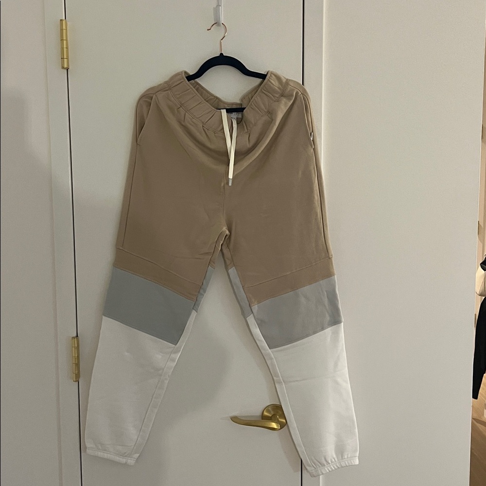 New feat x Helen Owens TreeCell plush joggers - large